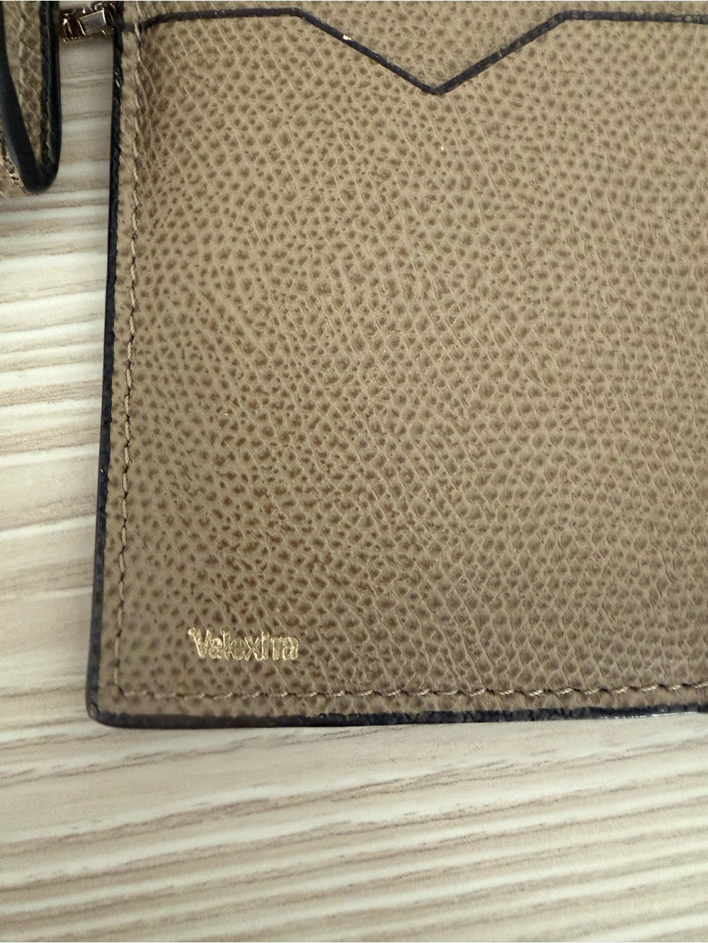 Valextra Iside clutch / wallet on chain - Picture 9 of 13
